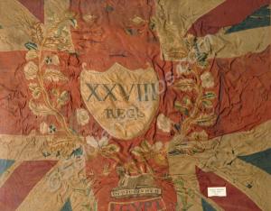 King's Colour.  28th (North Gloucestershire) Regim