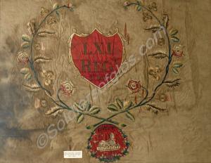 Regimental Colour. 1st Battalion, 61st (South Glou