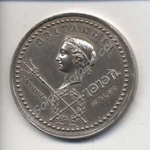 Medallion commemorating the Capture of Quebec, 175