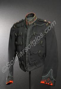 Mess dress jacket. Worn by Lieutenant F.A. Howard.