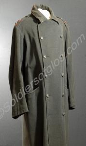 Greatcoat. Worn by Lieutenant F.A. Howard. 2nd Vol