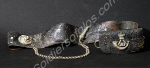 Shoulder belt. Worn by Lieutenant F.A. Howard.  2n