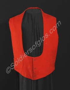 Mess waistcoat. Worn by Captain R.J. Kerr. 3rd (Mi