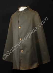 Grey shoulder cape.  Worn by Captain R.J. Kerr.  3