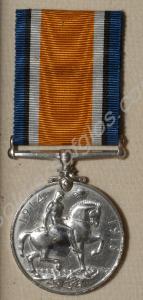British War Medal. Awarded to 31449 Private Albert