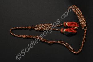 Drummer's shoulder cords. 1st Battalion, The Glouc