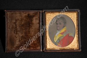 Miniature portrait in case of Major Thomas Wilson,