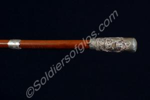Regimental cane of the 1st Battalion Gloucestershi