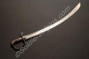 1796 British Light Cavalry Pattern sabre. As used