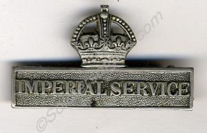 Imperial Service badge, issued to Territorials who