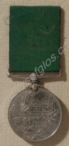 Volunteer Force Long Service Medal. Awarded to Pri