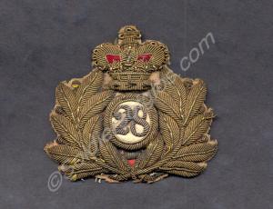 Officer's coatee skirt ornament. 28th (North Glouc