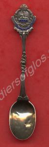 Sergeant's silver spoon. Awarded to 3669 Sergeant