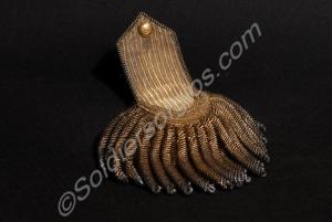 Epaulette from coatee as worn by an Officer in the