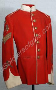 Colour Sergeant's full dress tunic. Gloucestershir
