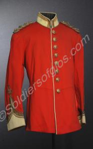 Officer's full dress tunic.  Gloucestershire Regim