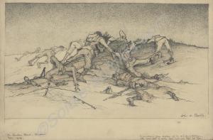 The sunken road, Thiepval, Nov. 1916. - A machine