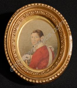 Miniature portrait of Lieutenant Samuel Sweeney of