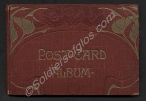 Postcard album containing photographs of  Egypt an