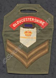 Brassard with Gloucesters insignia, Commonwealth D