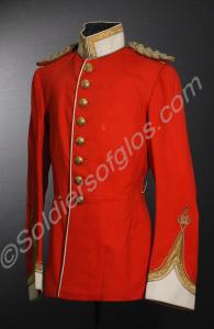 Officer's full dress tunic. Captain F.A. du Breul.