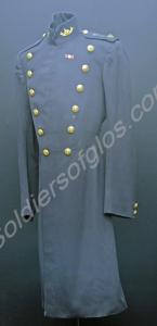 Officer's blue frock coat. Belonged to Captain Fra