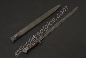 Remington bayonet and scabbard. 1913.