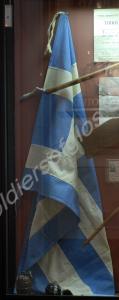 EOKA flag. Taken when flown illegally in Nicosia b