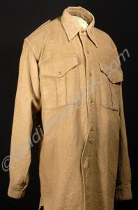 Other Rank's khaki shirt. 1953. Size 4.
