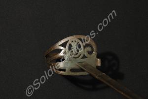 Infantry Officer's sword, (detail). Rifle Voluntee