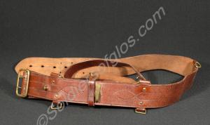 Sam Browne belt and shoulder strap.