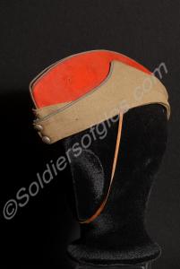 Officer's field cap, badge missing.  3rd Volunteer