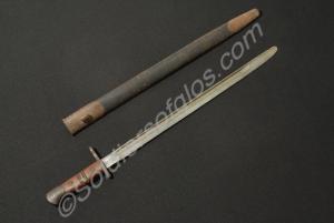 Sword bayonet for a Snider rifle. c. 1870.