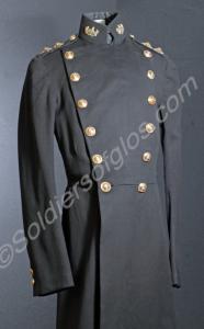 Frock coat. Worn by Lieutenant A.H. Stewart. Glouc