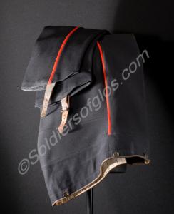 Pair of mess overalls. Worn by Lieutenant A.H. Ste