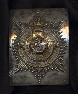 Shoulder belt plate of the Royal South Gloucesters