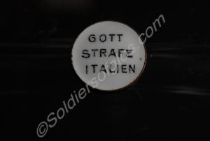 Part of a German 'Gott Strafe Italien' brooch. 191
