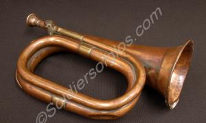 Bugle carried by L. Curtnoys, 1st Volunteer Battal