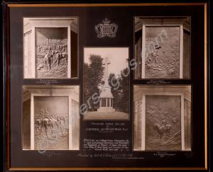 Fve framed photographs of the Royal Gloucestershir