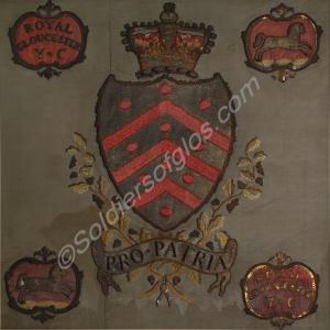 Royal Gloucestershire Yeomanry Cavalry standard. G