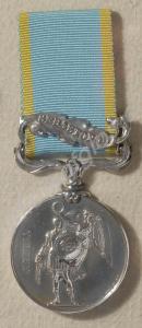 Crimean Medal with clasp for Sebastopol. Awarded t