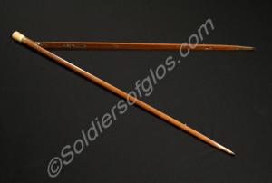 Pace stick, used by R.S.M. W.E. Baker of the 2nd B