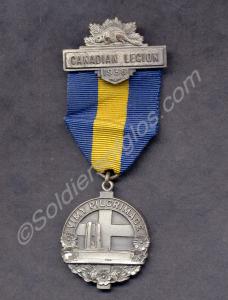 Vimy Pilgrimage Medal  Awarded to 3925 Private H.J