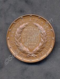 City of Bristol Rifle Volunteers bronze shooting m