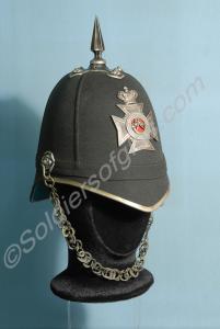 Officer's helmet of 2nd Rifle Volunteer Battalion,