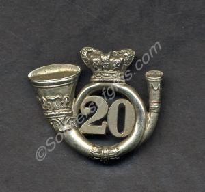 Forage cap badge. 2nd Gloucestershire Rifle Volunt