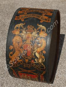 Bass drum (shell only). 1st City of Bristol Volunt
