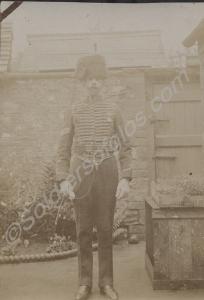 Royal Gloucestershire Hussar. Reverse reads  "Take