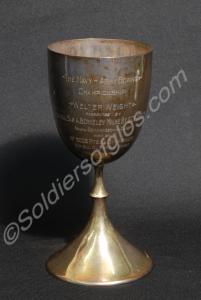 Silver Navy and Army Boxing Championship cup, welt