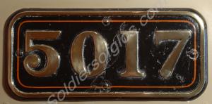 "The Gloucestershire Regiment" railway engine numb